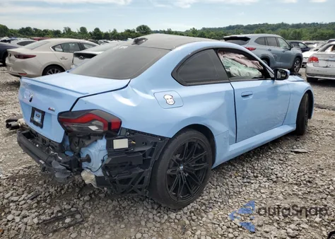 2023 BMW M2 z USA, uszkodzony, nr VIN 3MF13DM03P8D32489